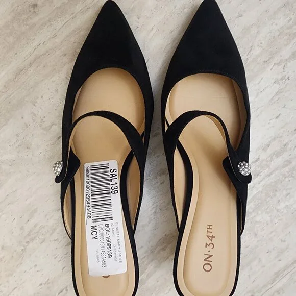 ON 34TH Women's Bennett Mary Jane Dress Mules - Picture 7 of 7